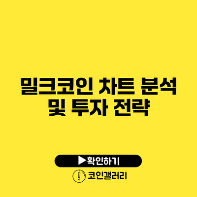 밀크코인 차트 분석 및 투자 전략